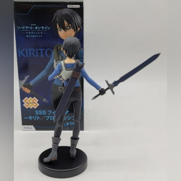 New 2020 Furyu Sword Art Online Aria of a Starless Night Kirito SSS Anime Statue - Picture 6 of 9